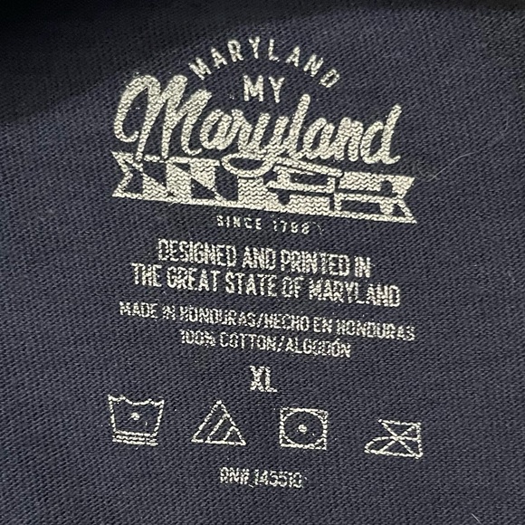 My Maryland Old Bay Graphic Blue Tee XL - Picture 4 of 4